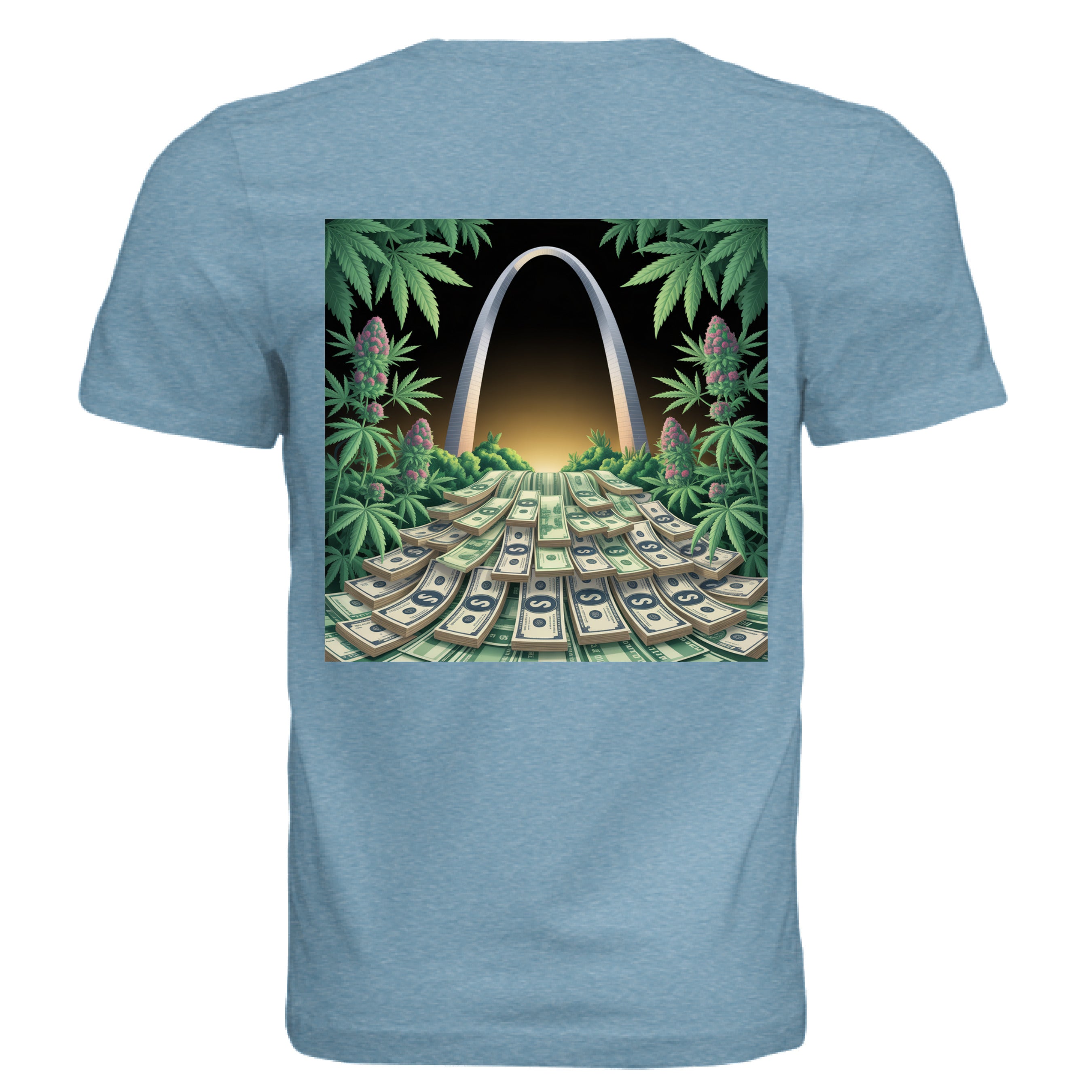 STEEL BLU TRBLND - BACK