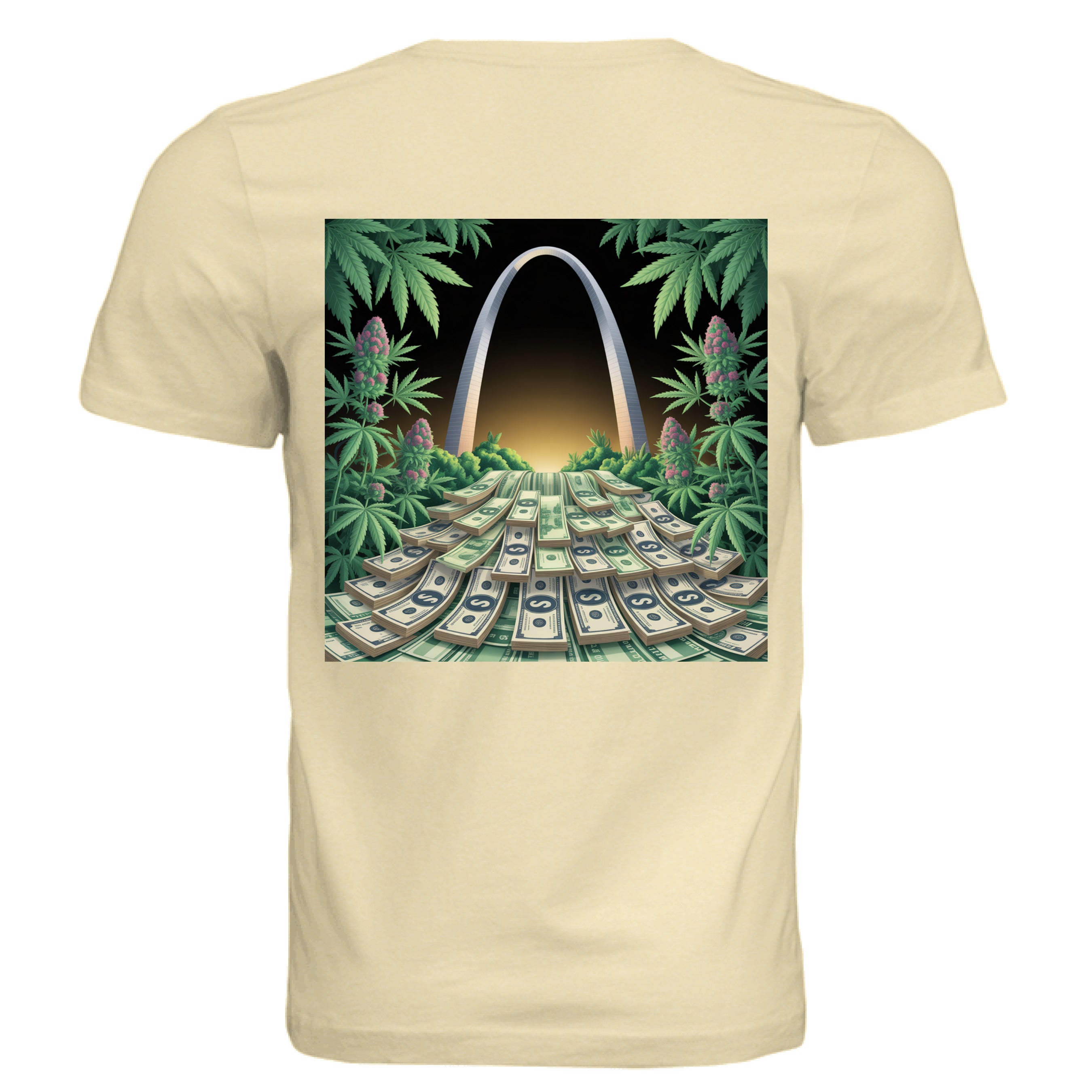 YLLW GLD TRBLND - BACK