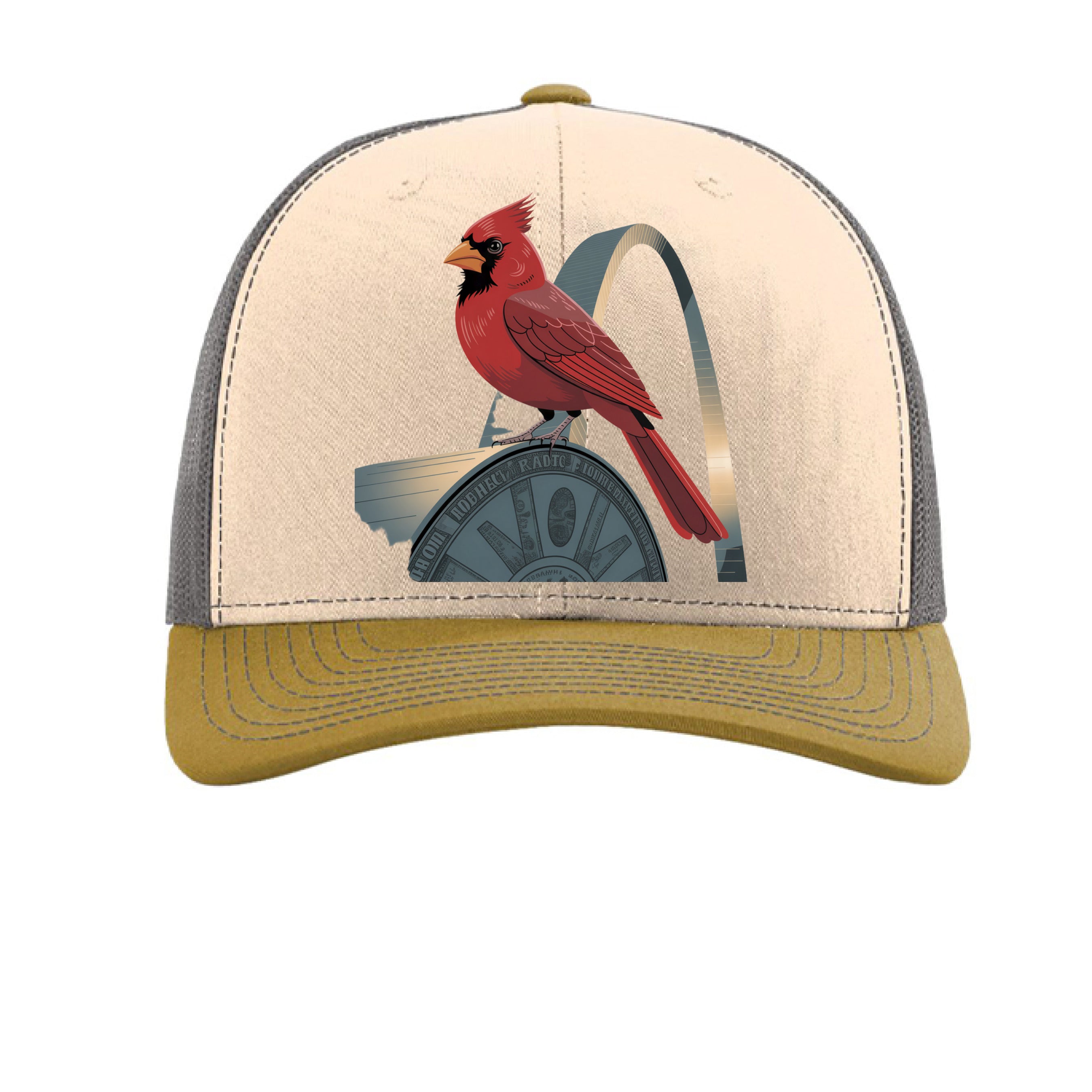 Mink Beige/ Charcoal/ Amber Gold - FRONT